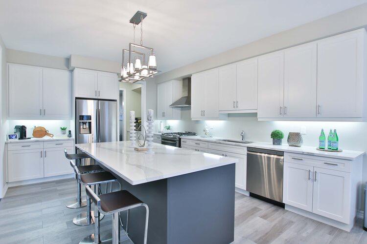 H&H Team collaborating on a modern kitchen project